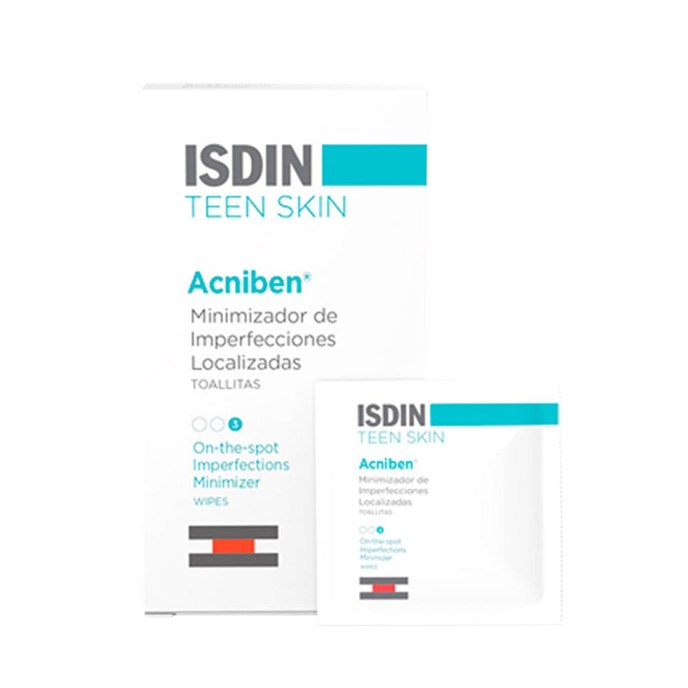 Isdin - Acniben Teen Skin Imperfection Minimizer - 30 Wipes