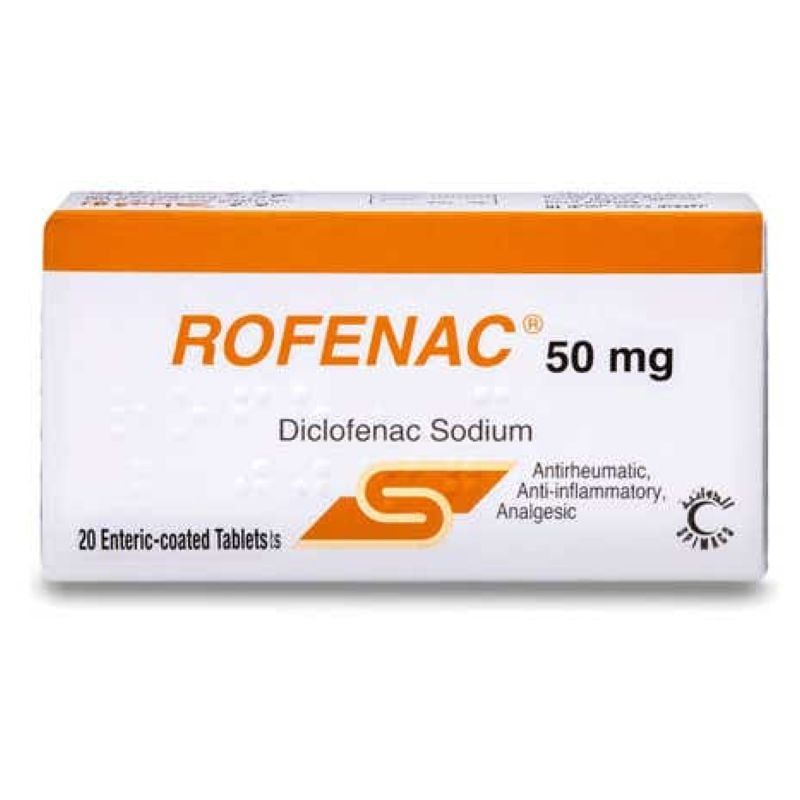 Rofenac 50mg - 20 Tablet