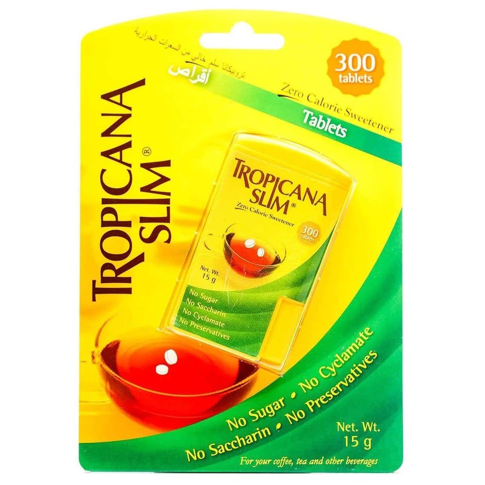 Tropicana Slim - Zero Calorie Sweetener - 300 Tablet