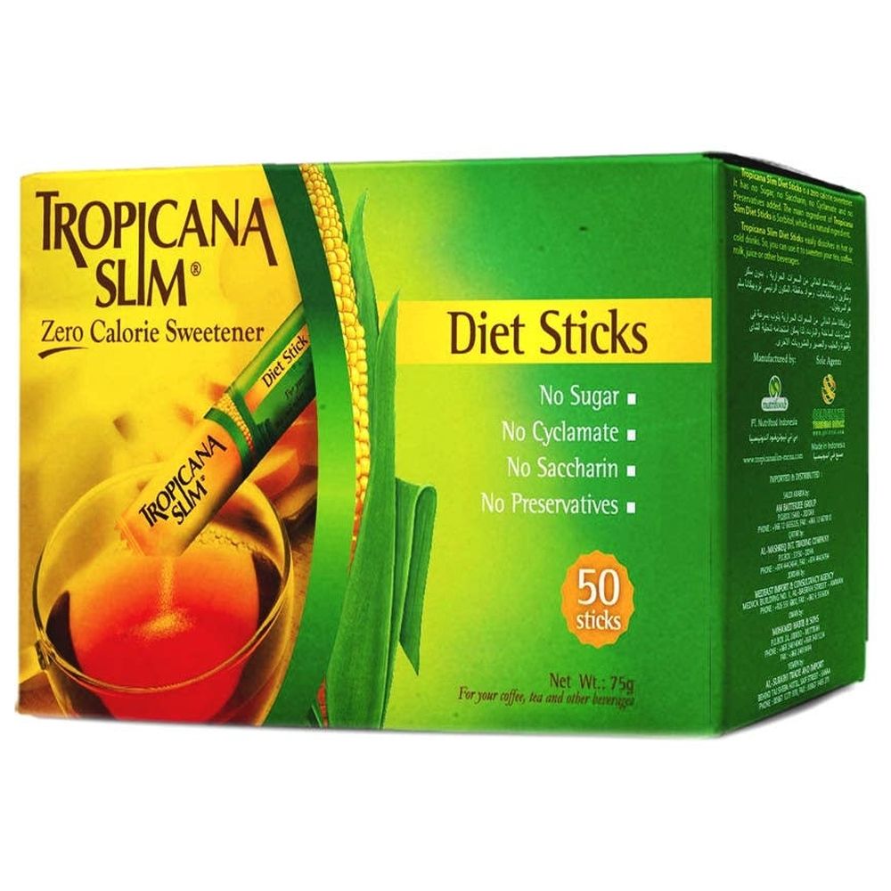 Tropicana Slim - Zero Calorie Sweetener - 50 Stick