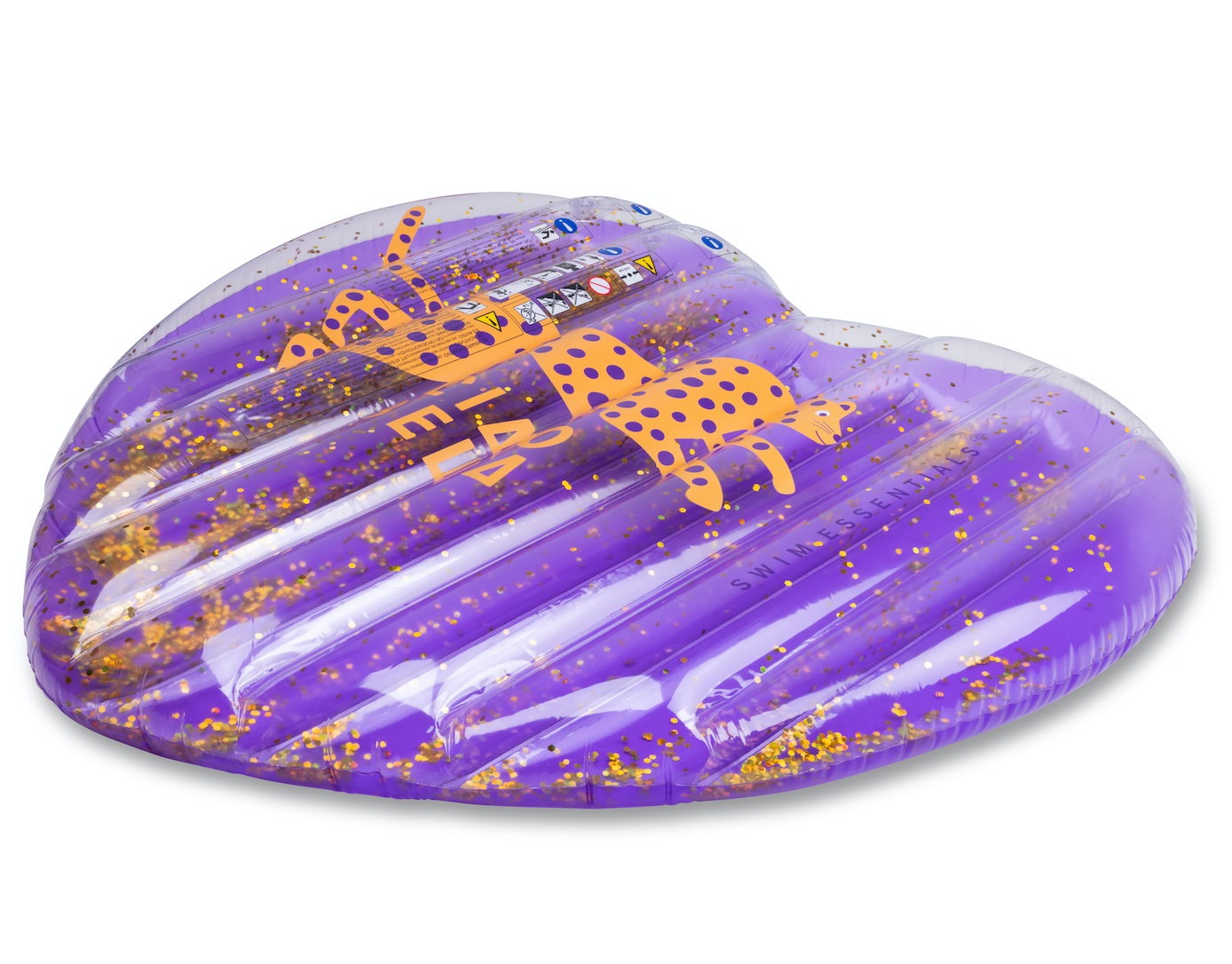 Swim Essentials - Wild Heart Purple Float - 150 cm
