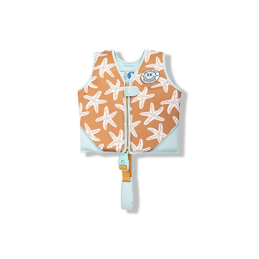 Swim Essentials - Sea Star Swimming Vest - Brown - 18-30 kg