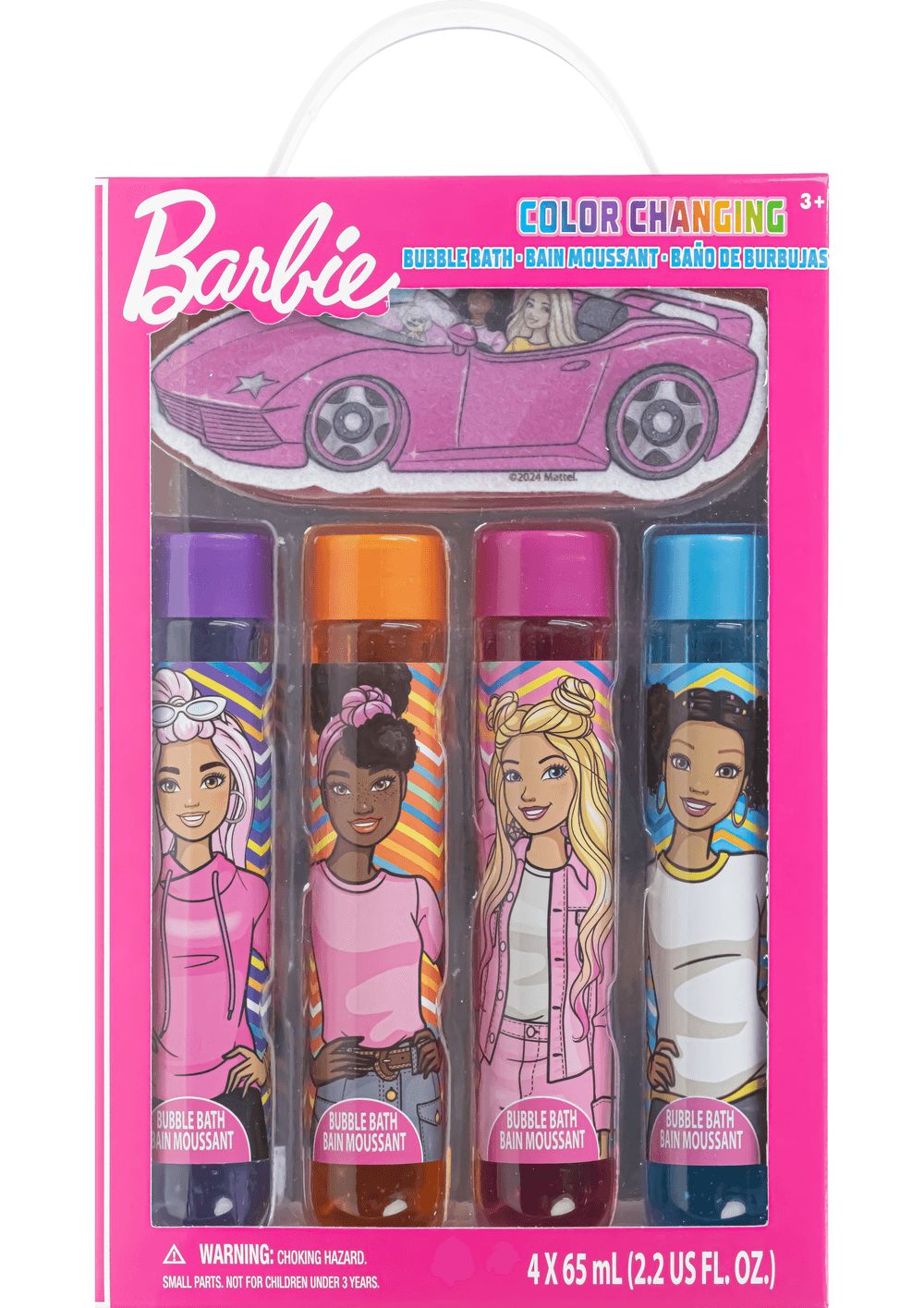 Townleygirl - Barbie Color Changing Bubble Bath Set - 65 ml - 5 Pcs