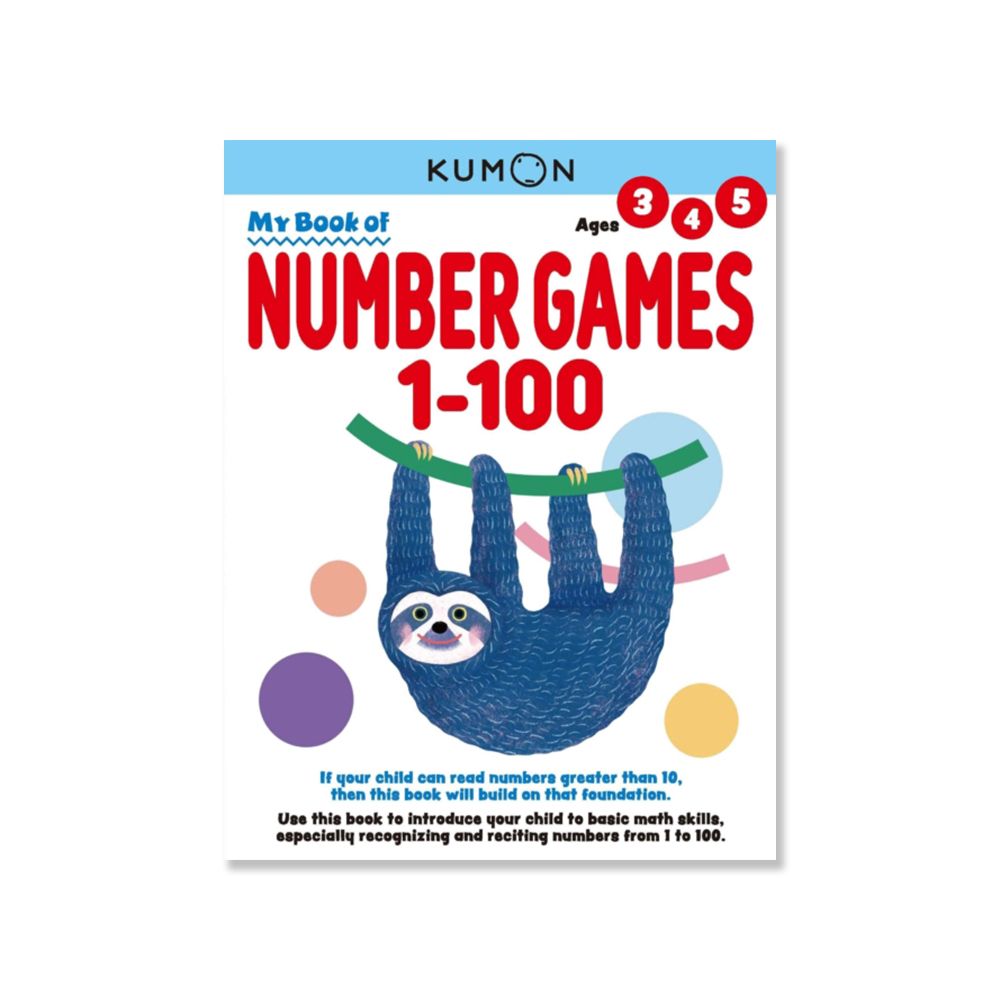 Kumon My Book Of Number Games 1-100