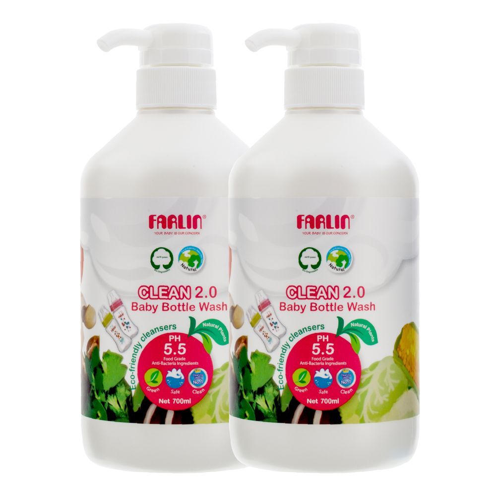 Farlin - Baby Bottle Wash - 700ml - 2 Pcs