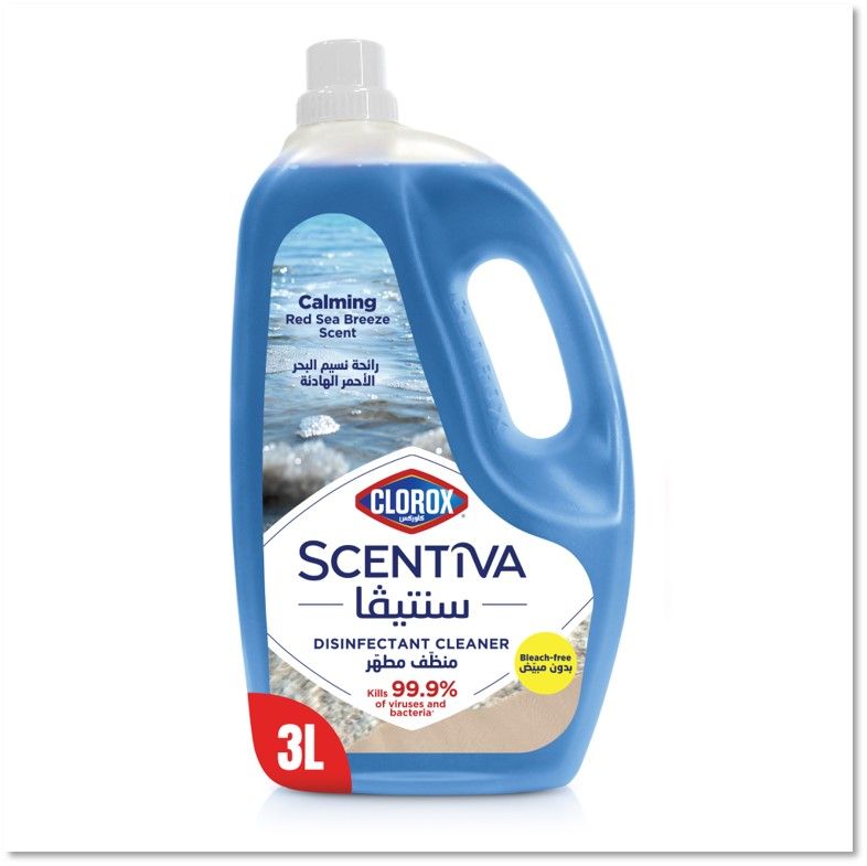 Clorox - Scentiva Floor Disinfectant - Red Sea Breeze - 3 L