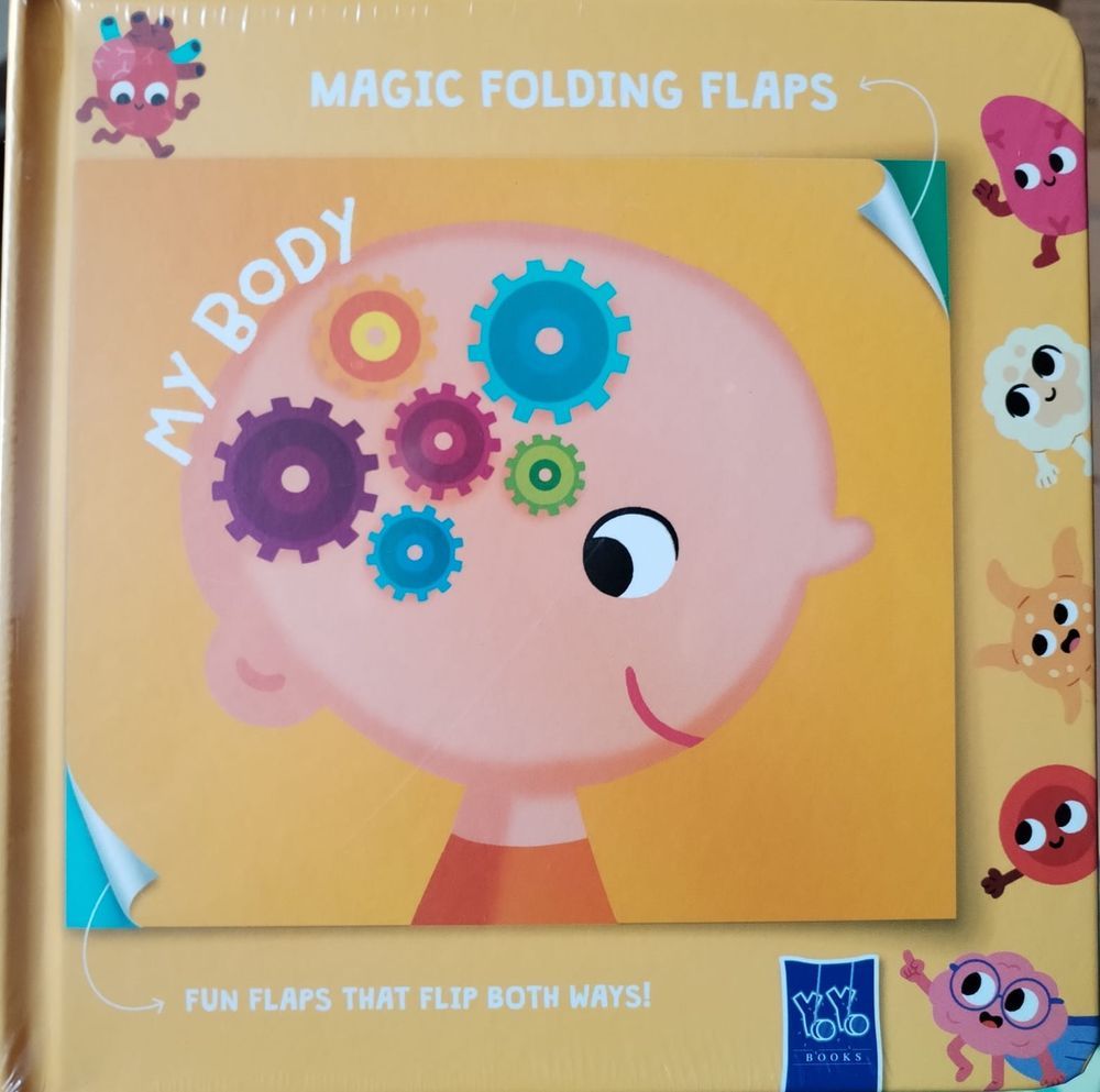 Hat & Big Books - Magic Folding Flaps - Human Body