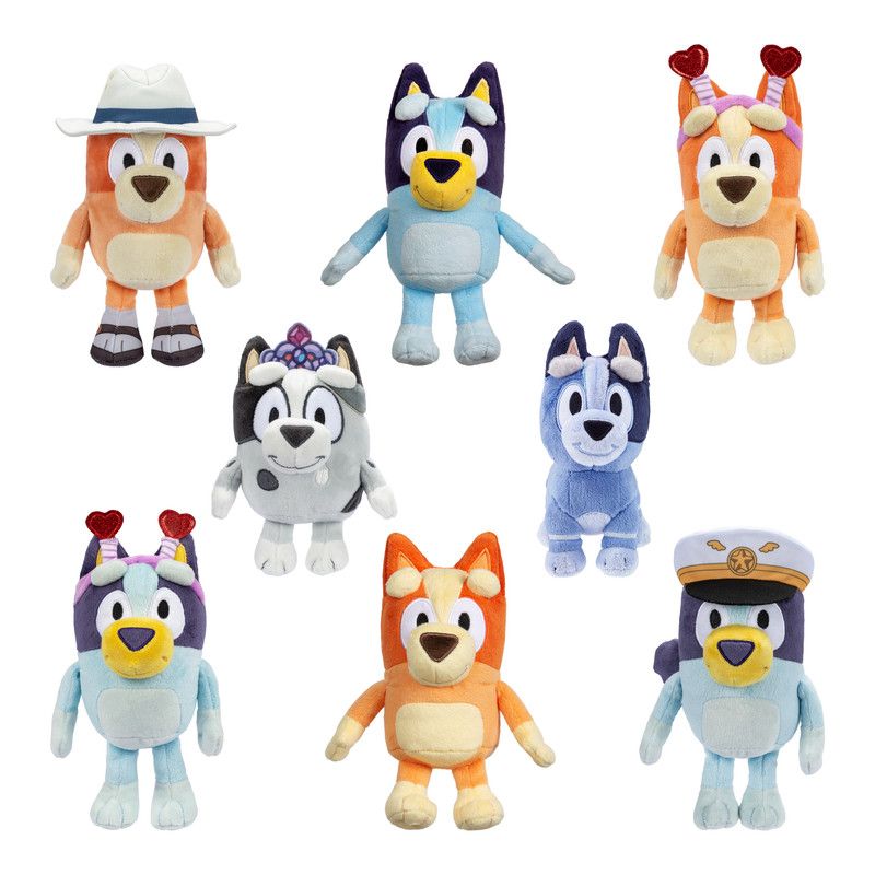 Bluey - S12 Plush Toy - Style May Vary - 1 Pc