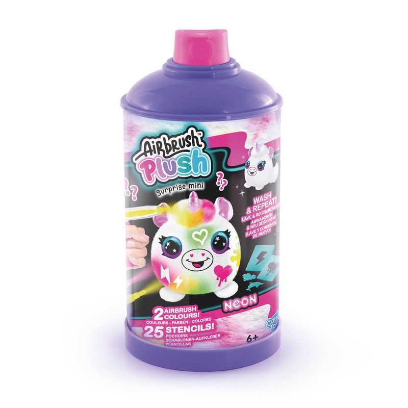 Canal Toys - Airbrush Plush Mini Mystery Kit - Neon