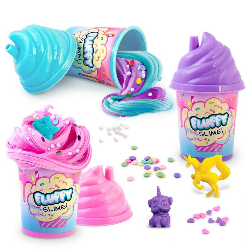 Canal Toys - Slime Shaker Fluffy - Pack of 3
