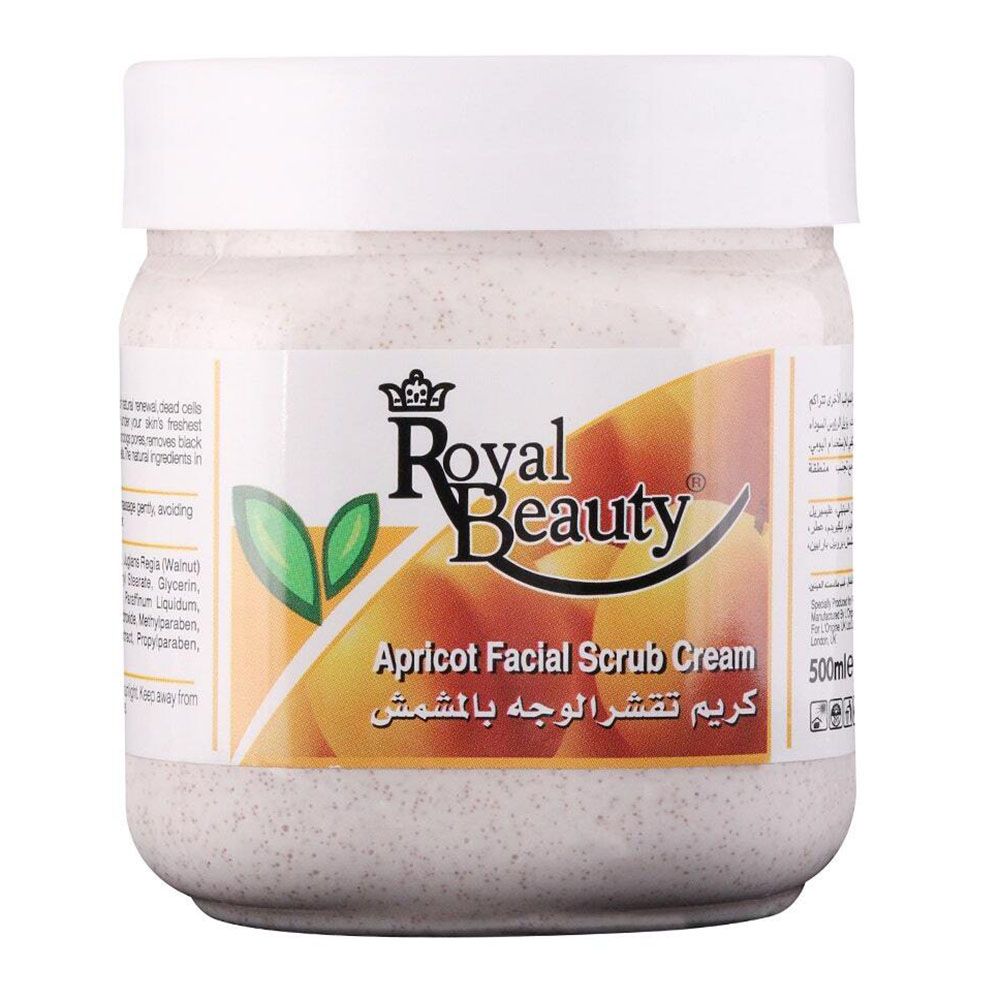 Royal Beauty - Apricot Facial Scrub - 500 ml