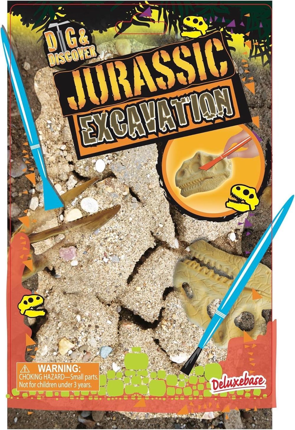 Deluxebase - Jurassic Dig And Discover Gems Excavation