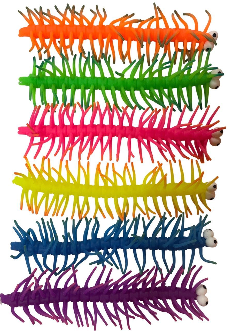 Deluxe Base - Stretchipede Sensory Toy - Color May Vary - 1 Pc