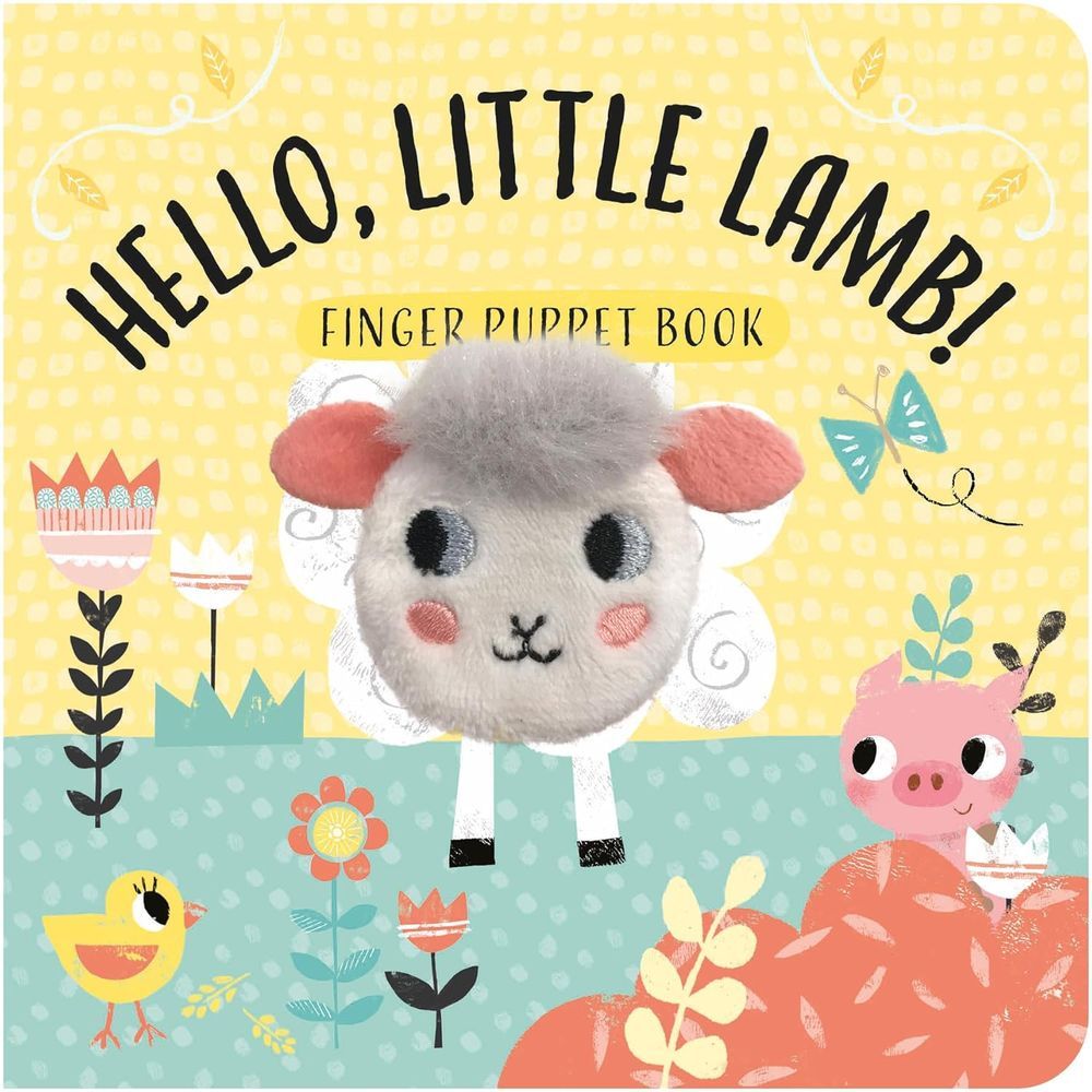 North Parade Publishing - Finger Puppet Board Book - Hello Little Lamb