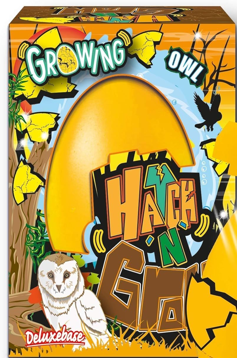 Deluxe Base - Mini Hatch N Grow Toy - Owl
