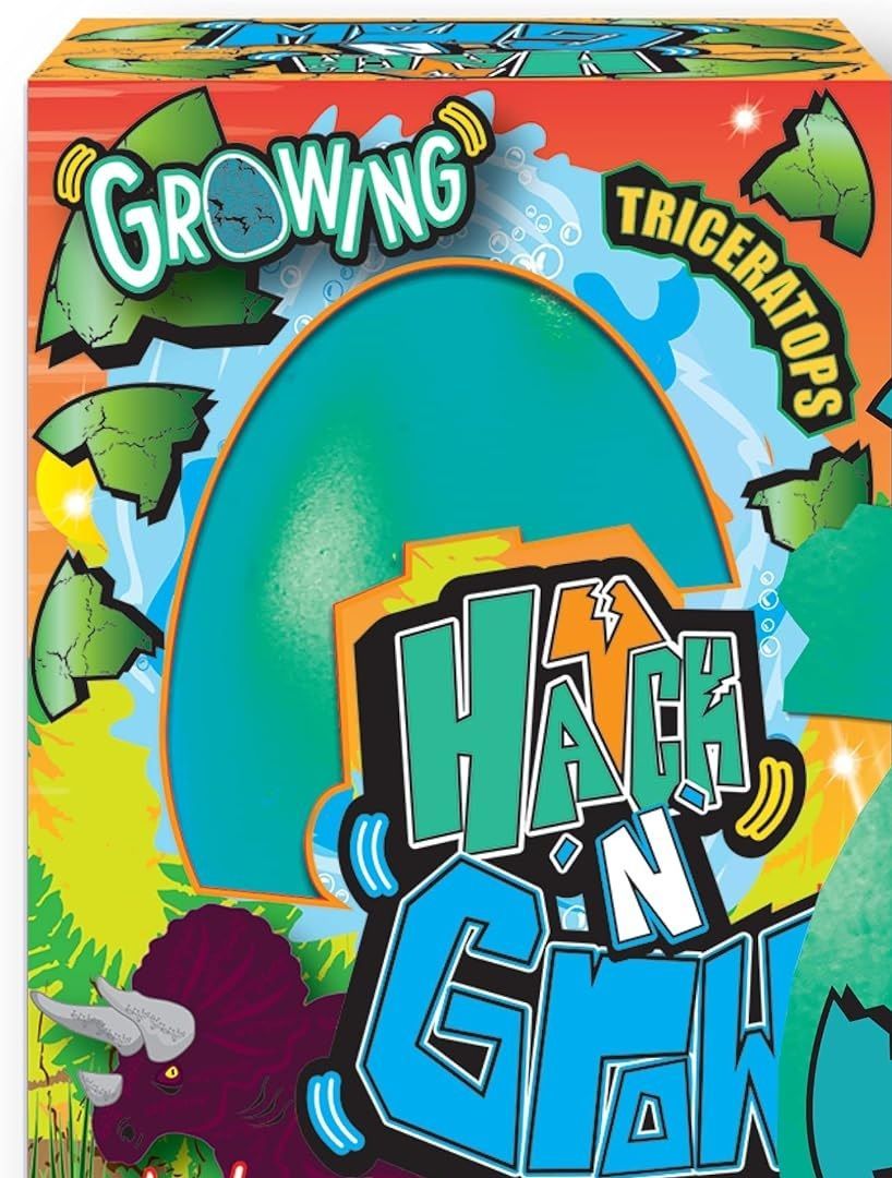 Deluxe Base - Mini Hatch N Grow Toy - Triceratops