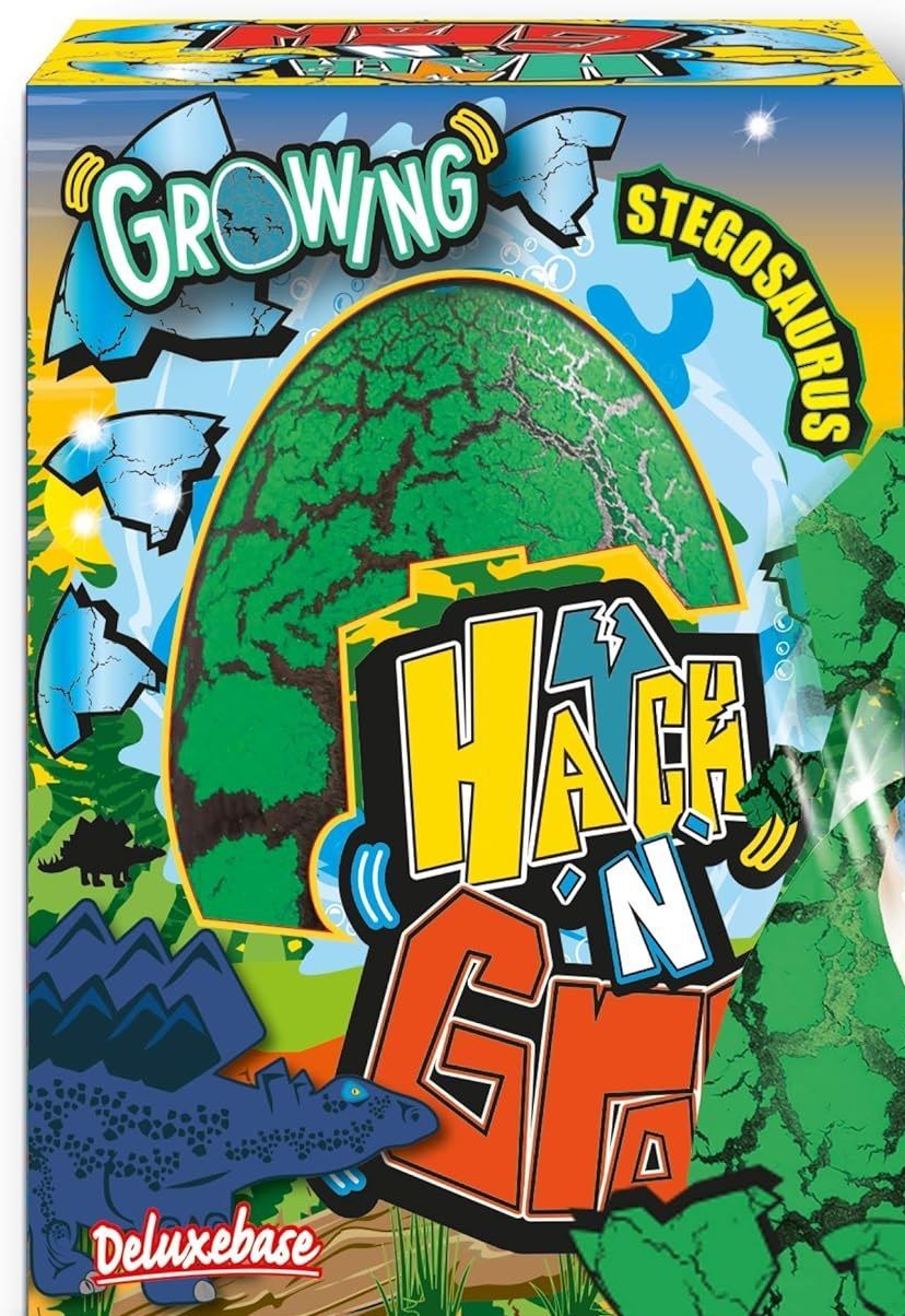 Deluxe Base - Mini Hatch N Grow Toy - Stegosaurus