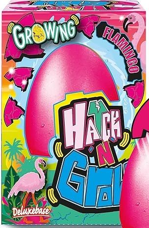Deluxe Base - Mini Hatch N Grow Toy - Flamingo