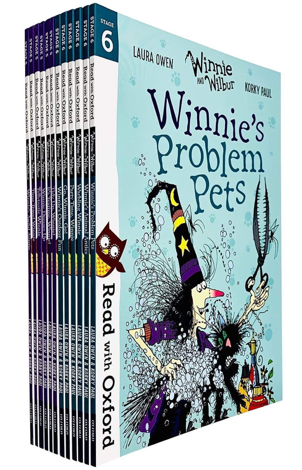مجموعة كتب Read With Oxford: Winnie And Wilbur - المرحلة 5 و6 - عدد 12