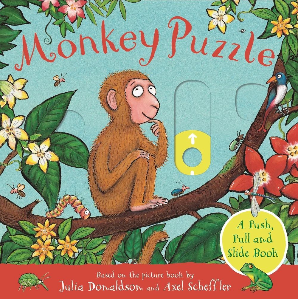 Monkey Puzzle: A Push Pull And Slide Book