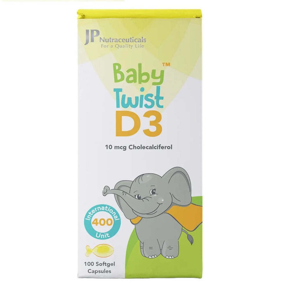 كبسولات بيبي توست D3 400IU - 100 كبسولة