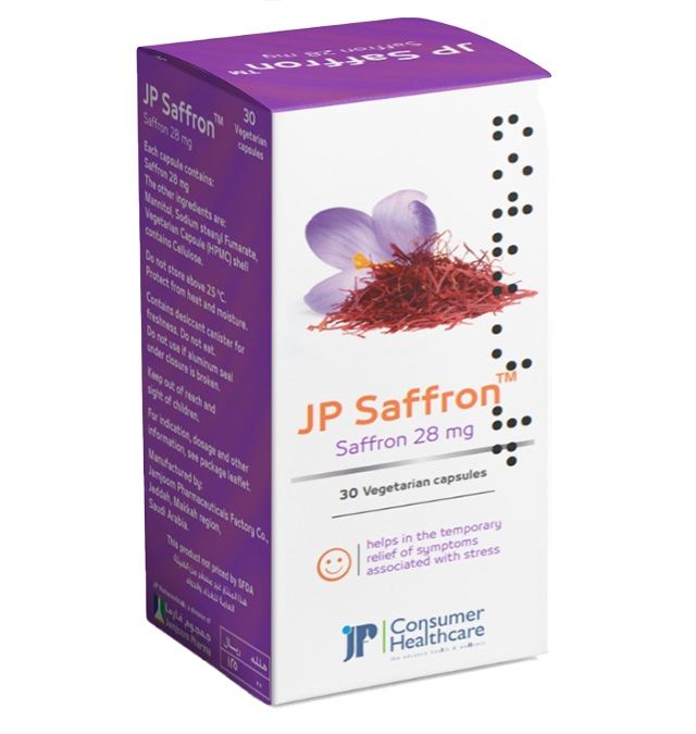 JP Saffron 28mg - 30 Capsule