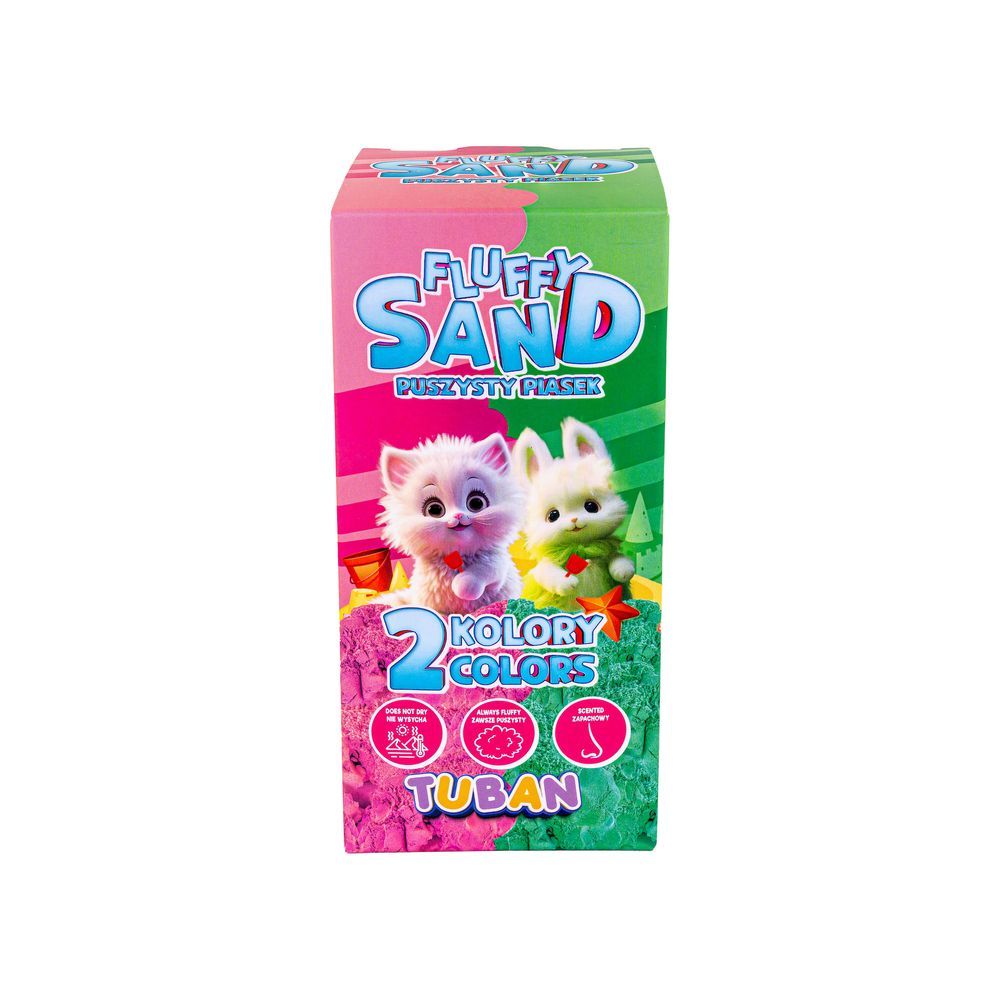 Tuban - Set Fluffy Sand 70g - Pink & Green