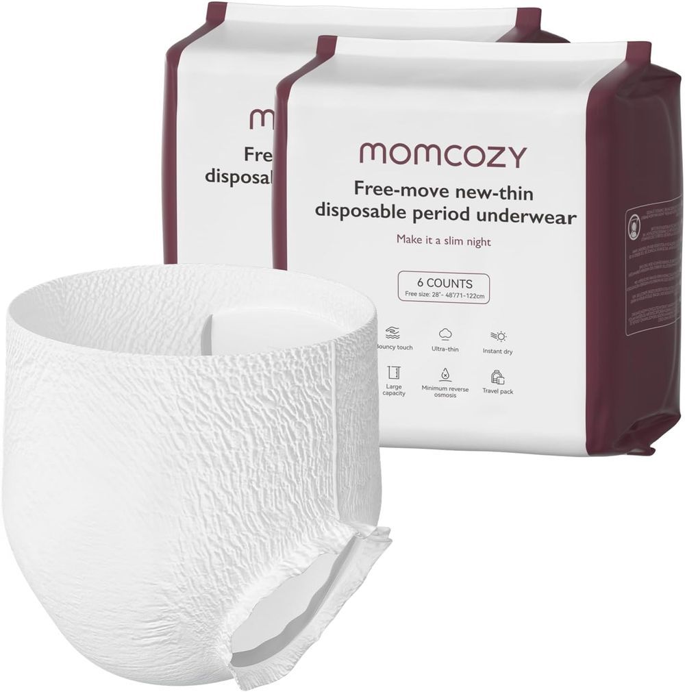 Momcozy - Disposable Period Underwear - White - 12pcs