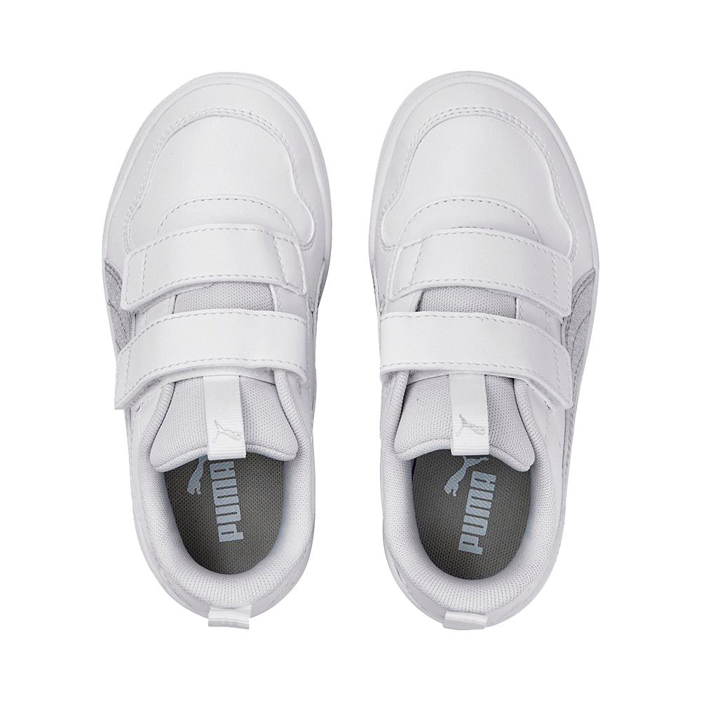 Puma - Multiflex Glitz FS V PS Sneakers - White/Silver