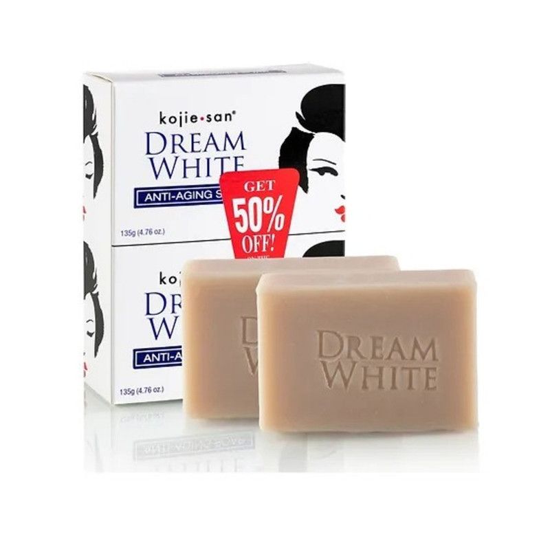 Kojiesan - Dream White Anti-Aging Soap - 135g - Pack of 2