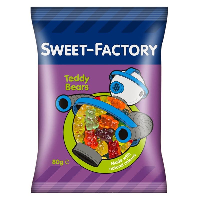 Sweet Factory - Teddy Bears Gummies 80g
