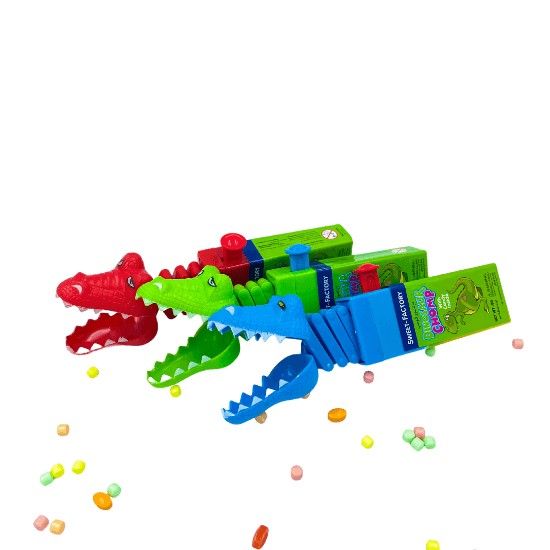 Sweet Factory - Dinosaur Chomp Multicolor Candy 5g 1Pc - Color May vary