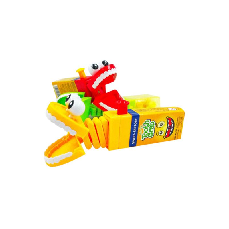 Sweet Factory - Tooth Grab Multicolor Candy 5g 1Pc - Color May Vary