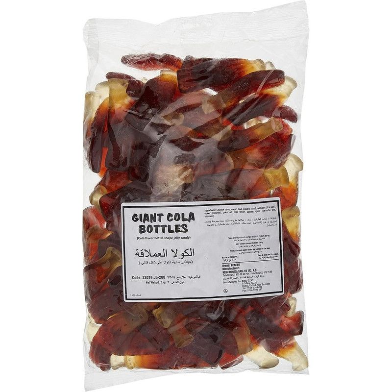 Sweet Factory - Giant Cola Bottles Jelly Candy 2Kg