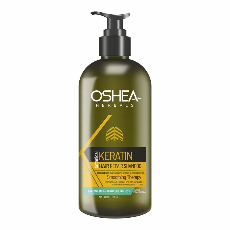 Oshea Herbals - Keratin Hair Repair Shampoo For All Hair Type 500ml
