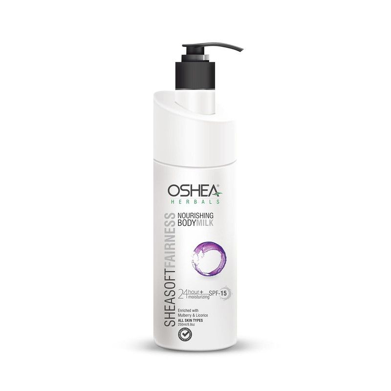 Oshea Herbals - Sheasoft Fairness Nourishing Body Milk Spf15 For All Skin Types 250ml