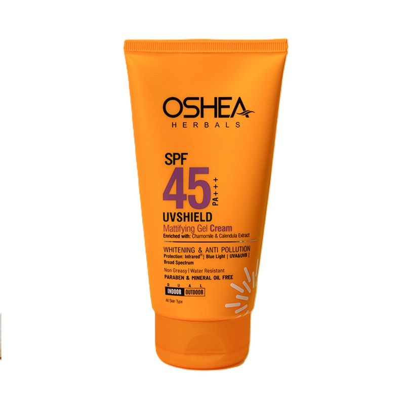 Oshea Herbals - UV Shield Mattifying Gel Cream Spf45 With PA +++ 120g
