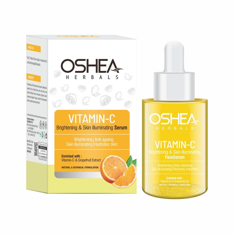 Oshea Herbals - Vitamin C Brightening & Skin Illuminating Serum - Anti Ageing 30ml