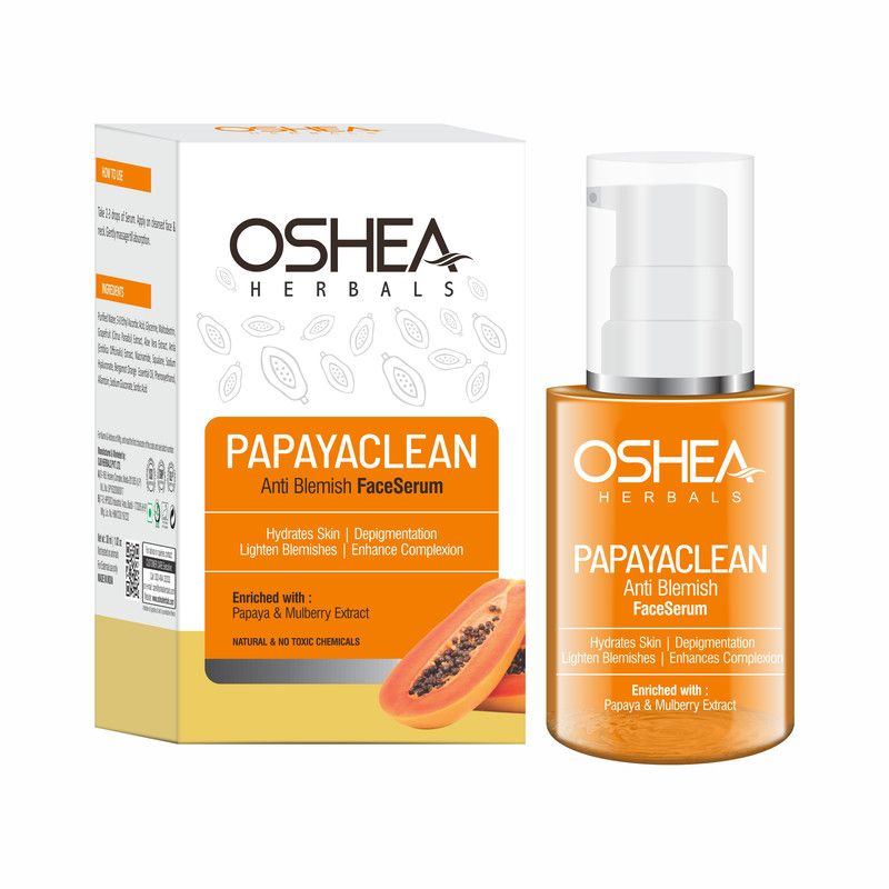 Oshea Herbals - Papaya Clean Anti Blemish Face Serum 30ml