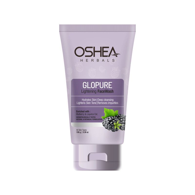 Oshea Herbals - Glopure Lightening Facewash With Mulberry & Licorice Extract 150g