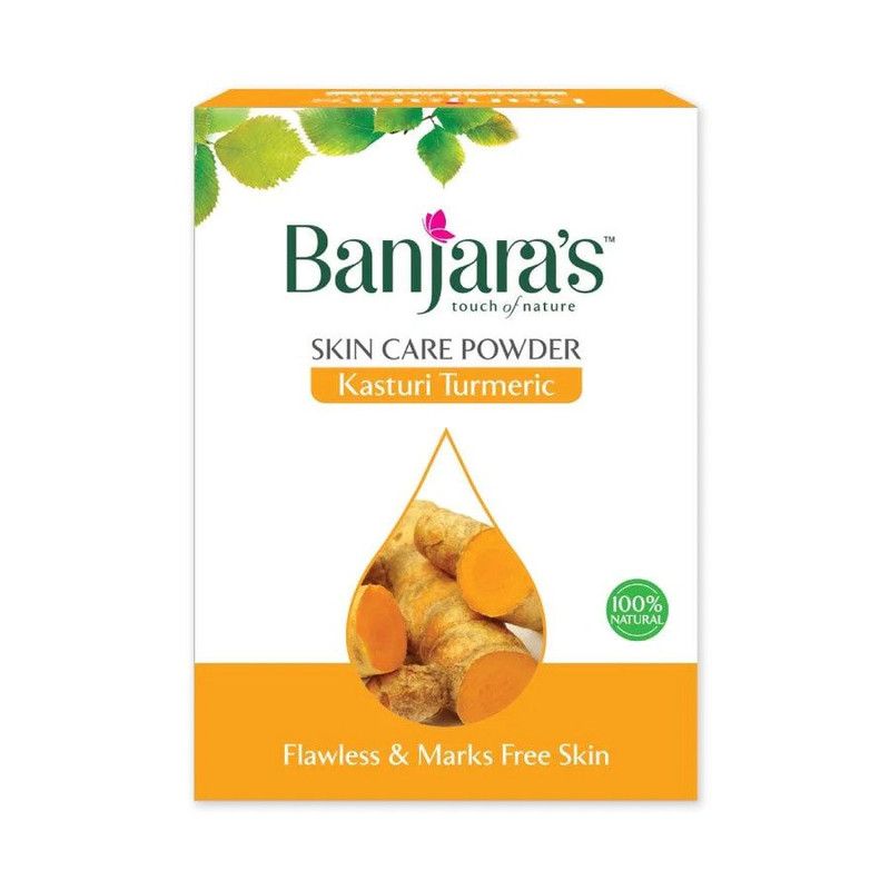 Banjara's - Kasturi Turmeric Skin Care Powder - 100 gm