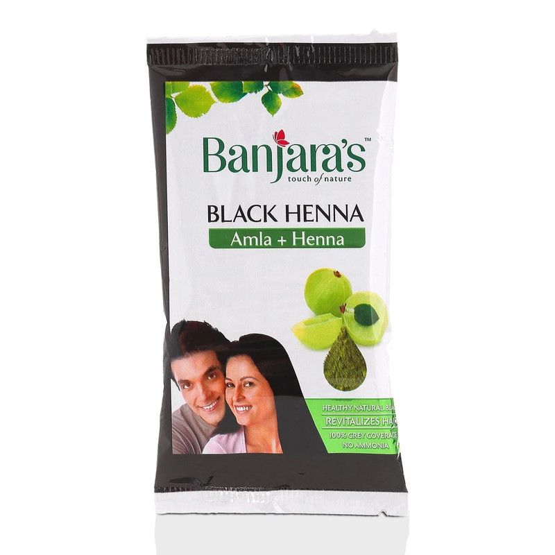 Banjara's - Amla And Henna Hair Colour - Black - 100 gm