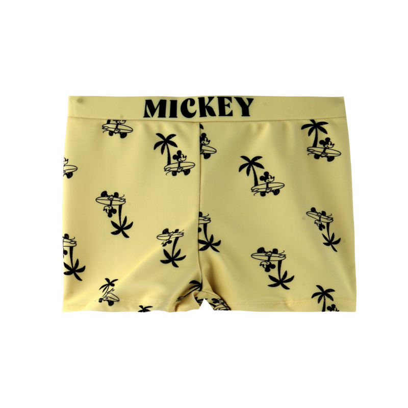 Mickey Mouse - Boy Swim Trunk Short - Yellow