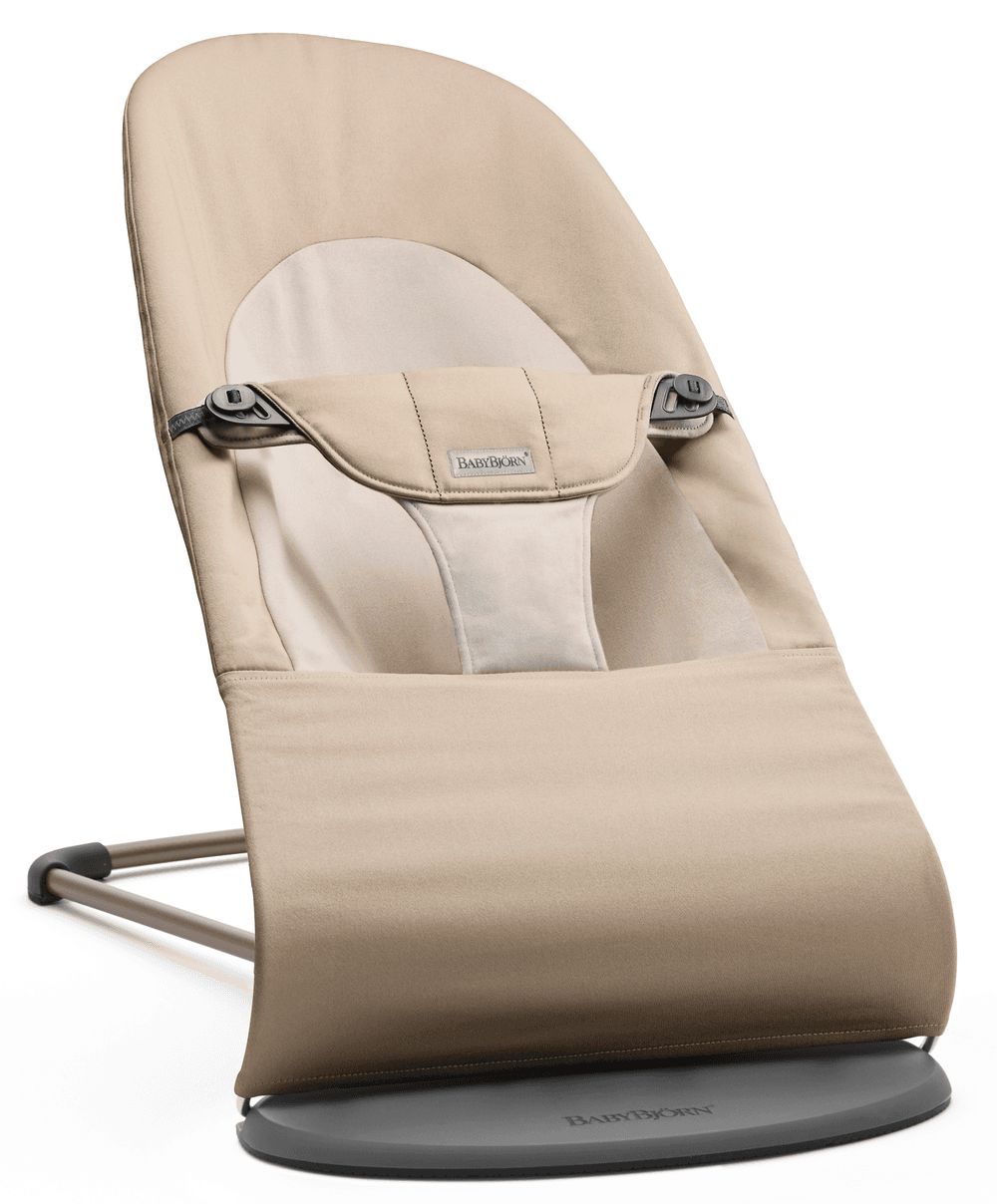 BABYBJORN - Soft Woven Balance Bouncer - Khaki/Beige