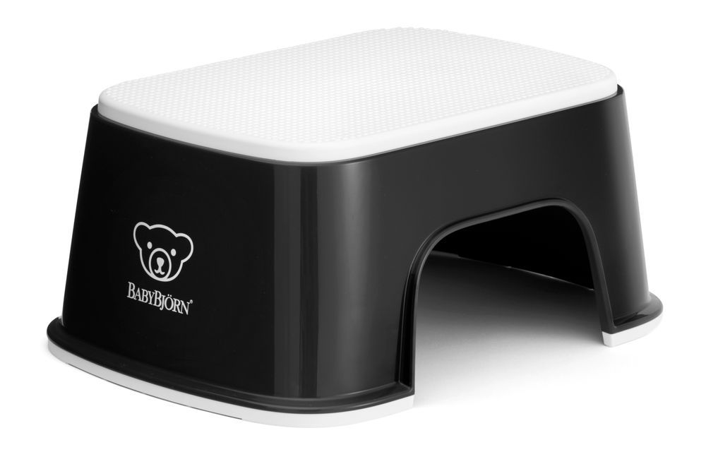 BABYBJORN - Step Stool - Black/White