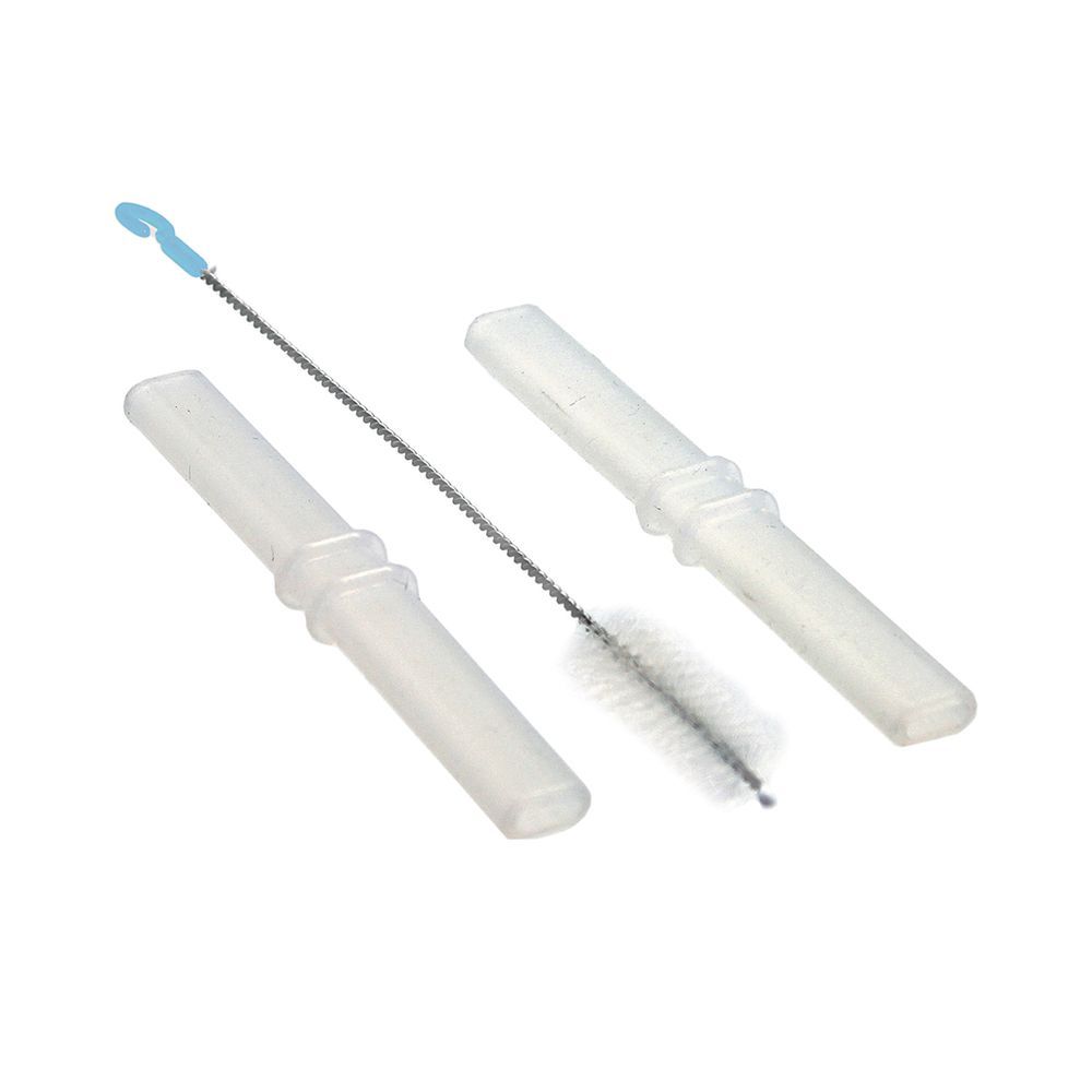 B.box - Replacement Straw And Cleaner Set - Clear - 3pcs