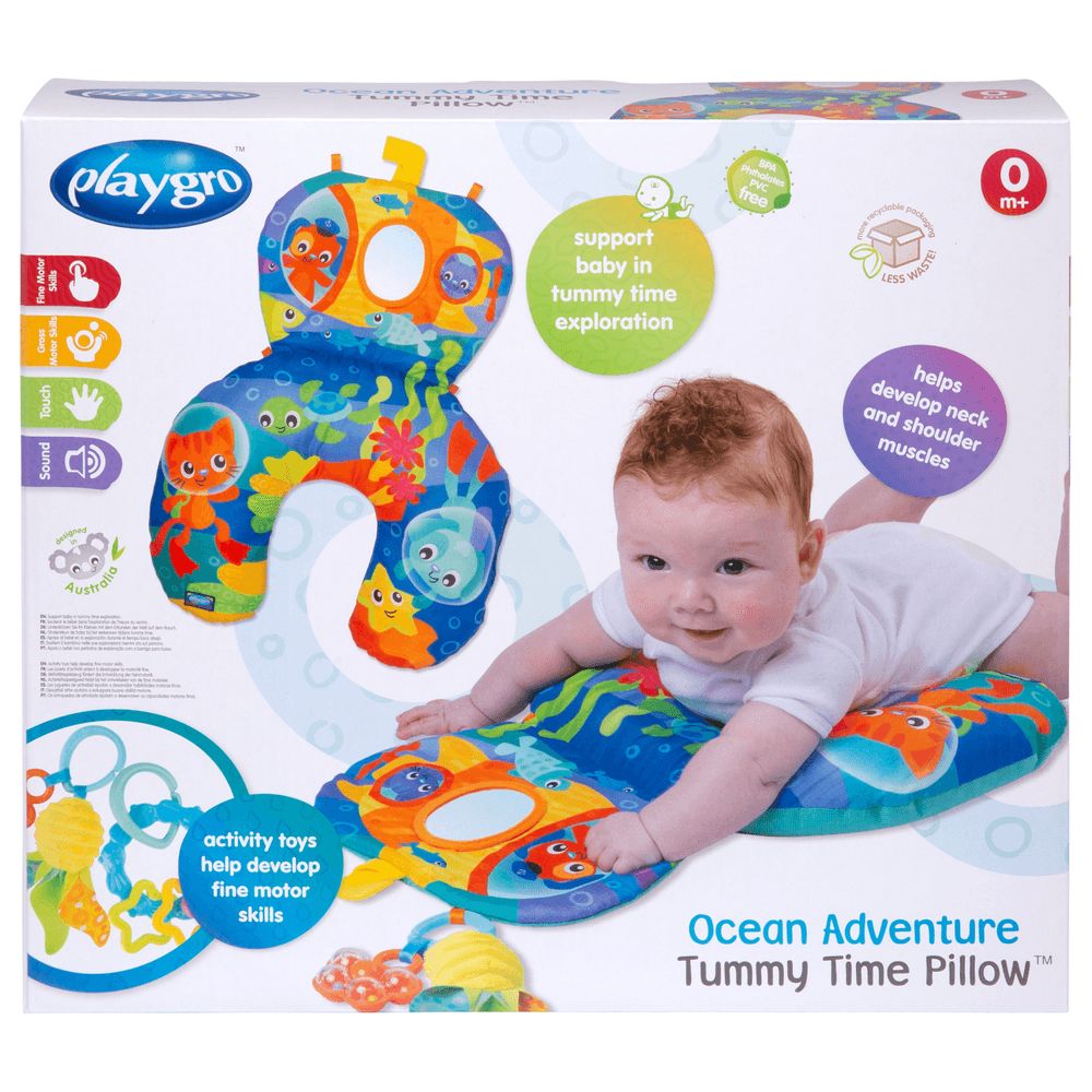 Playgro - Ocean Adventure Tummy Pillow