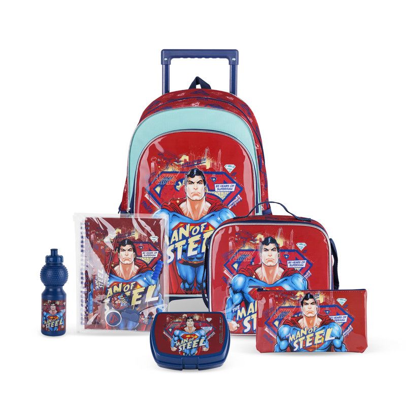 Warner Bros. - 6-In-1 Superman Man of Steel School Box Set