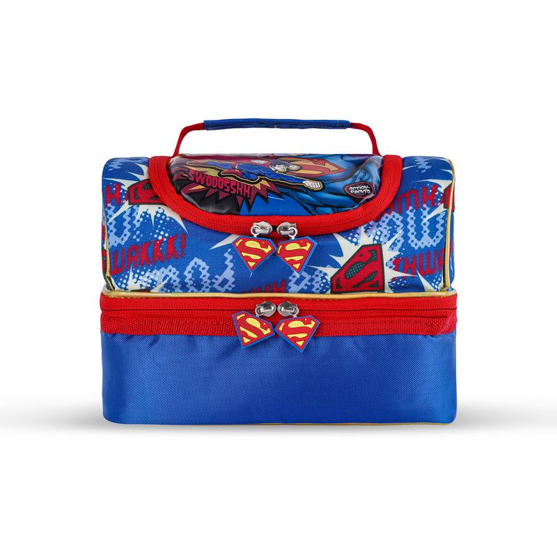 Warner Bros. - Superman Man of Tomorrow Lunch Bag With 2 Compartments