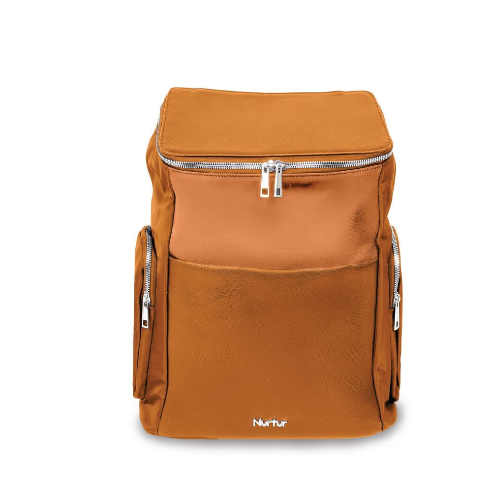 Nurtur Cozi - Aura Maternity Diaper Bag with Insulator Bottle - Nude
